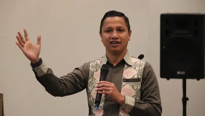 Ketua Divisi Pencegahan, Partisipasi Masyarakat, dan Hubungan Masyarakat (Parmas) Bawaslu NTB, Hasan Basri. (Dok. Bawaslu NTB)