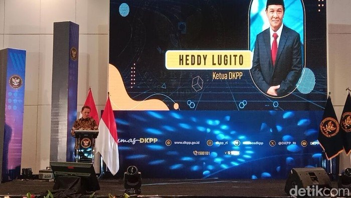 Ketua DKPP Heddy Lugito.