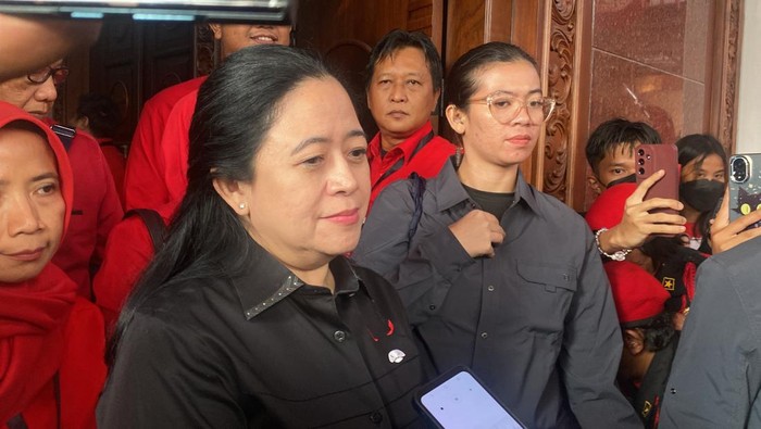 Ketua DPP PDIP Puan Maharani di Semarang, Jumat (25/10/2024).