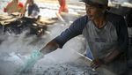 Kurang Pasokan, Produksi Ikan Asin Turun di Muara Angke
