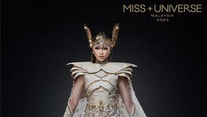 Foto Miss Universe Malaysia Pamer Kostum Nasional Disebut Mirip Power Rangers