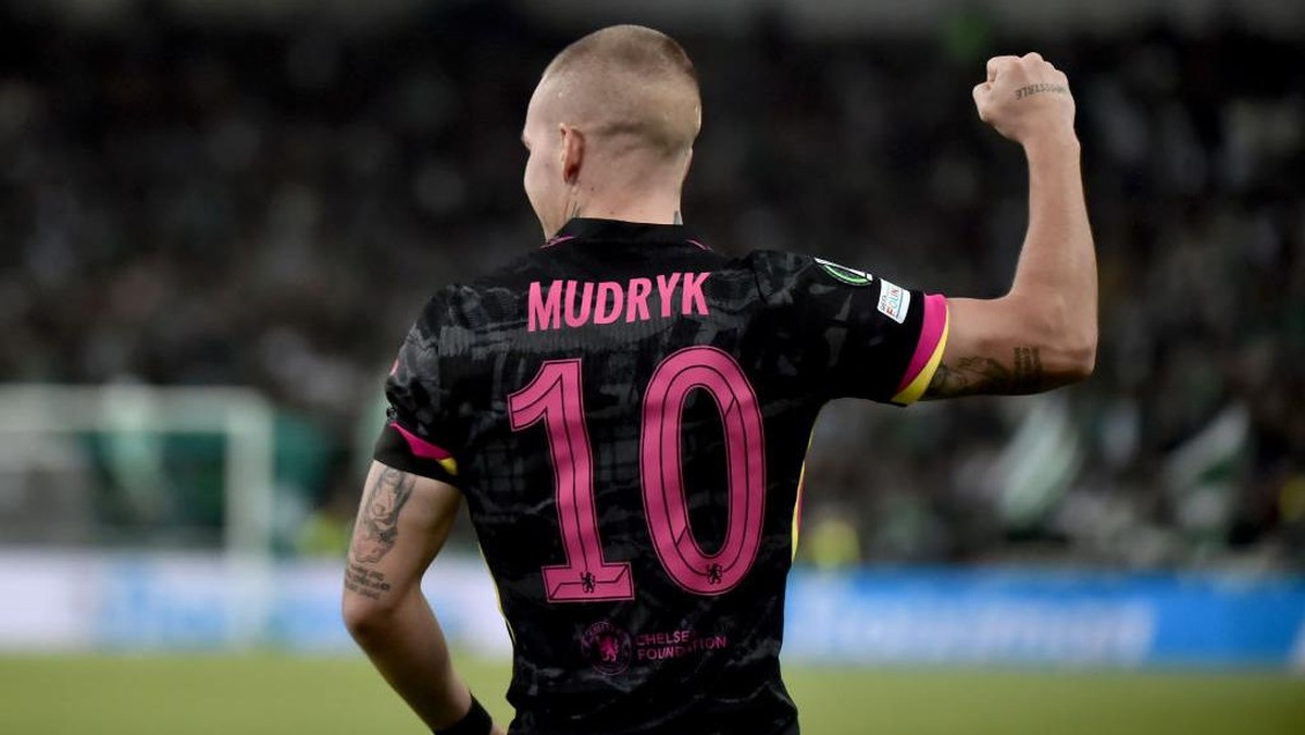Mykhailo Mudryk. (Foto: Milos Bicanski/Getty Images)