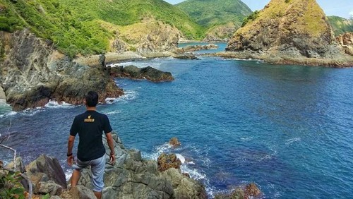 Pantai Semeti di Lombok Tengah, NTB. (Dok. Bandara Lombok)