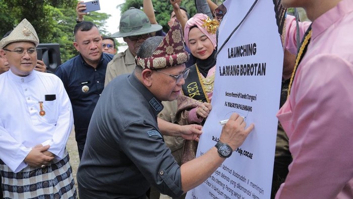 Pemkot Palembang launching Lawang Borotan.