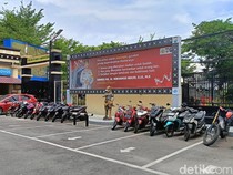 Pengembalian 25 Motor-2 Mobil Hasil Curanmor di Makassar ke Pemiliknya