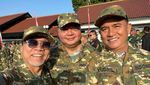 Potret Zulhas, Raffi Ahmad, AHY Berseragam Loreng