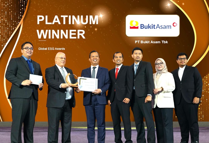 PT Bukit Asam raih penghargaan ESG di Dubai