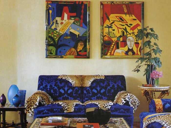 Rumah Donatella Versace/Simon Upton via Elle Decor Rumah Donatella Versace.