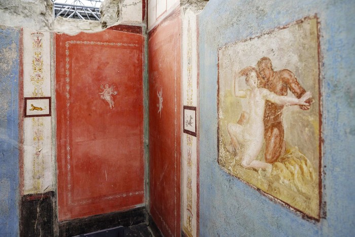 Rumah mungil di Pompeii
