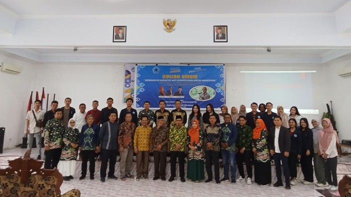 Satgassus Pencegahan Korupsi Polri di Universitas Muhammadiyah Palu, Sulawesi Tengah (Sulteng), Jumat (25/10/2024).