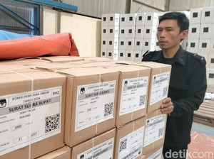 KPU Malang Terima 2,1 juta Surat Suara untuk Pilbup 2024