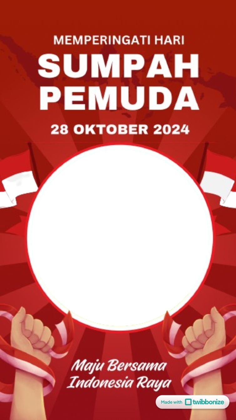 Twibbon Hari Sumpah Pemuda 2024