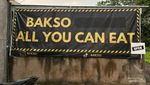 Kulineran Bakso All You Can Eat Sampai Puas di Bandung