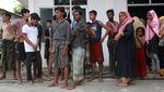 Warga Tolak 152 Imigran Rohingya yang Terdampar di Deli Serdang