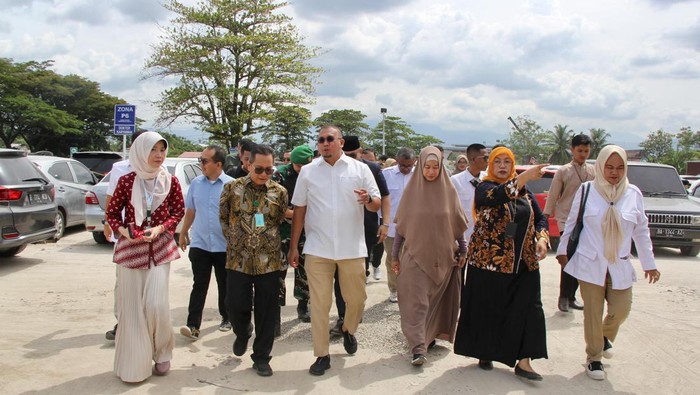 Anggota DPR RI Andre Rosiade menghadiri acara ramah tamah bersama manajemen RSUP M Djamil Padang dan Forkopimda Sumbar, Jumat (25/10/2024)
