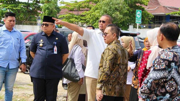 Anggota DPR RI Andre Rosiade menghadiri acara ramah tamah bersama manajemen RSUP M Djamil Padang dan Forkopimda Sumbar, Jumat (25/10/2024)