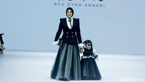 8 Potret Aurel Hermansyah Makin Langsing, Gandeng Ameena Jadi Model di JFW