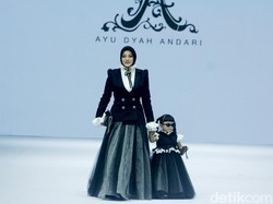 8 Potret Aurel Hermansyah Makin Langsing, Gandeng Ameena Jadi Model di JFW