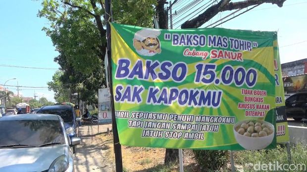 Bakso Kapok, Warung Bakso viral di Lamongan