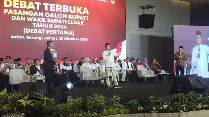 Debat Pasangan Calon Bupati dan Wakil Bupati Lebak 2024