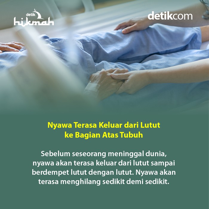 Infografis tanda-tanda kematian menurut Islam