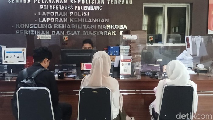 Mahasiswi melapor polisi usai jadi korban jambret di Flyover Jakabaring.