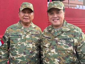 Foto Bareng Prabowo, Erick Thohir: Saya Optimistis Indonesia Jadi Negara Maju