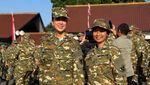 Potret Menpar Widiyanti Jalani Pembekalan Kabinet Pakai Seragam Militer