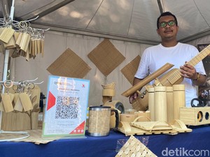 Kesuksesan Virage Awie, Terbangkan Kerajinan Bambu ke Pasar Dunia