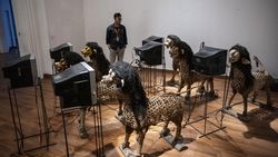 Puluhan Karya Seni Rupa Dipamerkan di Galeri Nasional Puluhan Karya Seni Rupa Dipamerkan di Galeri Nasional