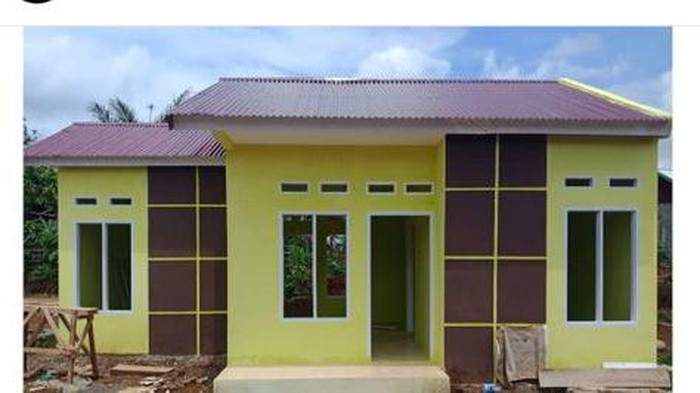 Penampakan rumah di Cipta Indah Residence