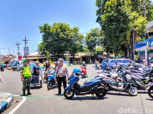 Polres Bondowoso Rekayasa Lalu Lintas Jelang Debat Pilbup
