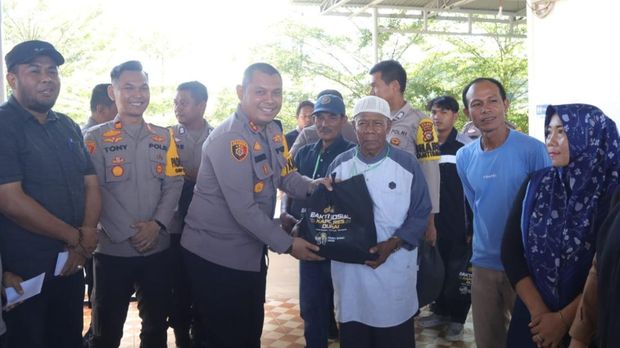 Polres Dumai gelar silahturahmi dengan masyarakat dalam menyukseskan Pilkada Serentak. (Foto: Dok Polres Dumai).