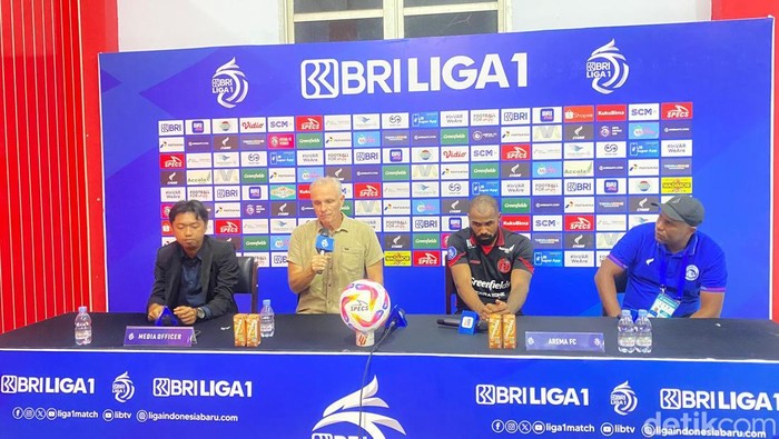 Press conference Arema FC vs Persija
