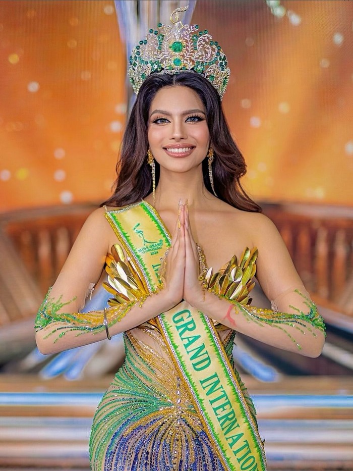Rachel Gupta pemenang dari Miss Grand International 2024 memutuskan mengundurkan diri dari gelar Miss Grand International (MGI) meski baru dinobatkan pada Oktober 2024