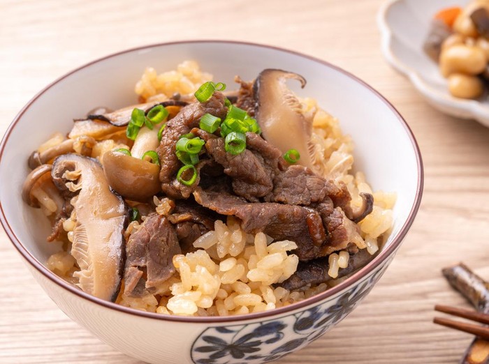 Resep Nasi Masak Daging dan Jamur
