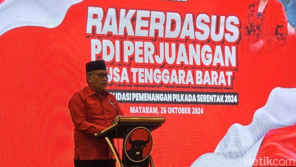 Sekjen PDIP Hasto Pimpin Konsolidasi Pemenangan Pilkada di NTB