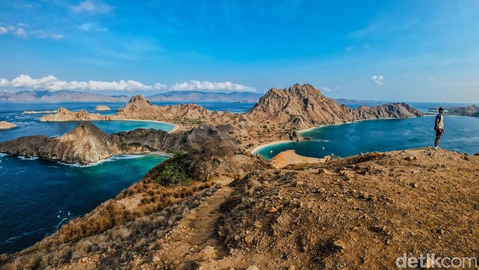 Terbius Eksotisme Pulau Padar, Paket Lengkap Trekking-Healing Seenggaknya sekali seumur hidup traveler menjejak Pulau Padar di Nusa Tenggara Timur (NTT). Di sini, rasanya tentram dan nyaman usai melepaskan pandangan sejauh-jauhnya.