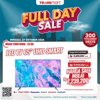 Transmart Full Day Sale 27 Oktober 2024
