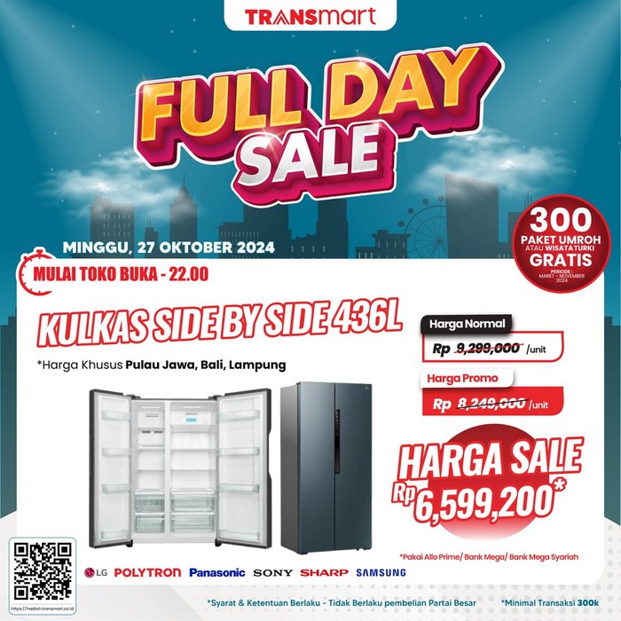 Transmart Full Day Sale 27 Oktober 2024