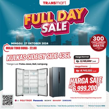 Transmart Full Day Sale 27 Oktober 2024