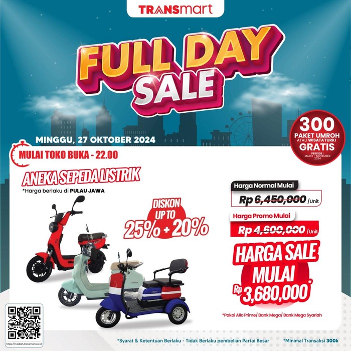 Transmart Full Day Sale 27 Oktober 2024