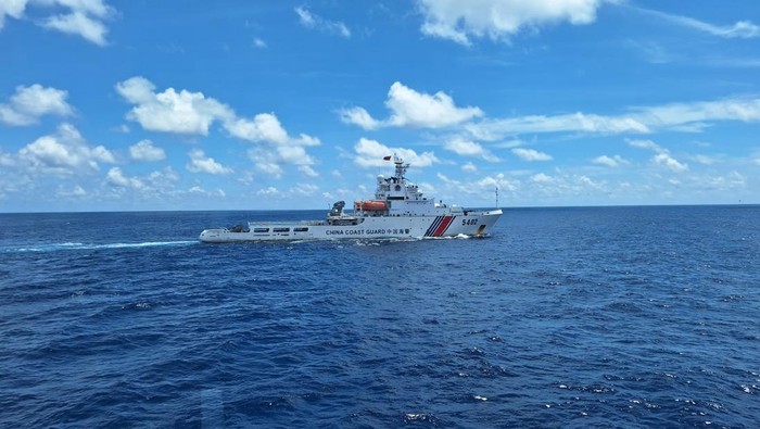Bakamla usir kepal penjaga pantai China di Natuna Utara