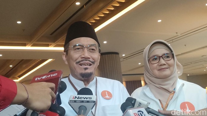 Cawagub Jakarta nomor urut 1 Suswono (Dwi R/detikcom)