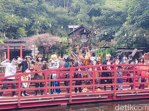Keseruan Saat The Great Asia Africa Diserbu Cosplayer Anime