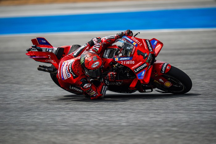 Francesco Bagnaia di MotoGP Thailand 2024