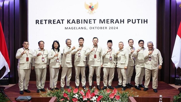 Gaya AHY, Zulhas, dan Airlangga Rakor Perdana di Sela Retreat Magelang.