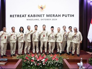 Gaya AHY, Zulhas, dan Airlangga Rakor Perdana di Sela Retreat Magelang