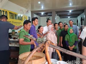 Jokowi dan Iriana Sarapan Soto Triwindu: Dulu Sering ke Sini