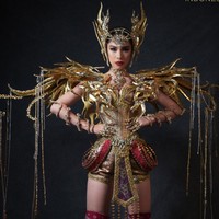 Miss Universe Indonesia 2024 Clara Shafira akan mewakili Indonesia di ajang Miss Universe 2024 yang digelar di Mexico City, November mendatang. Berbagai persiapan sudah dilakukan termasuk kostum nasional. Foto: Instagram/@missuniverseindonesia2024